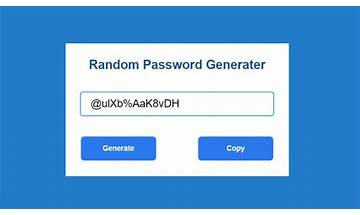 Random Password Generator for Windows - Download it from Habererciyes for free